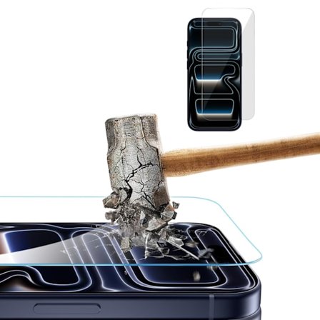 Iphone 17 Pro Max skærmbeskytter hærdet glas premium 1-pak