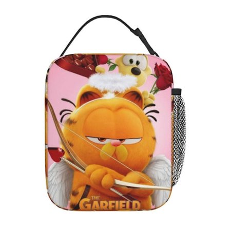 a1181 GarField Matboks Gjenbrukbar Matboks Stor Kapasitet Matpose Gaver spq1181