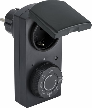 Gelia 4000004461 Skumringsrelé med timer, Belysning