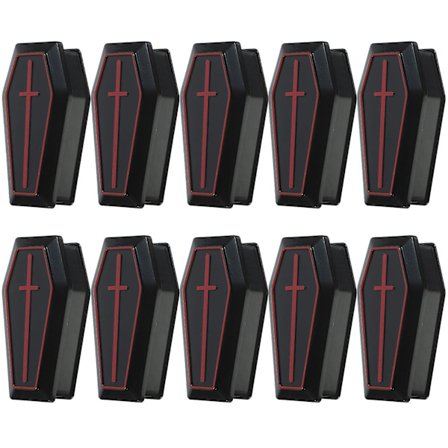 10 st Miniatyr Tomma Kistlådor Halloween Godis Kistlådor Kistlådor Spökskämt Rekvisita