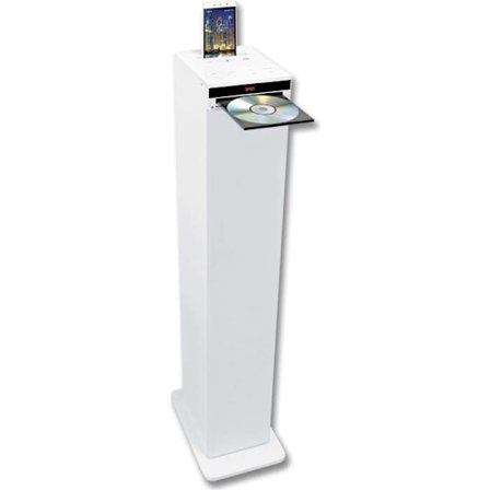 INOVALLEY HP32-CD-W Bluetooth ljudsystem - CD-spelare - FM-radio - 4x15W högtalare - vit