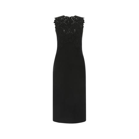Ermanno Scervino Occasion Kjole Sort, Dame
