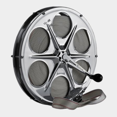 Rolo de fita de âncora Ultra Marine Ultraline Dyneema, incl. fita (40 metros x 25 mm), kit de montagem & manivela