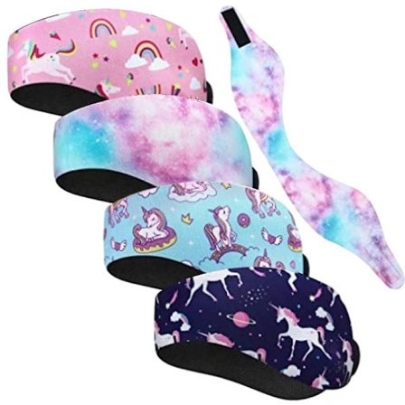 4 kpl Uimalenkki Neopreeni Uimakorvanauha Korvasuoja Korvaläppä Jooga Urheilu Pääpanta Aikuiset