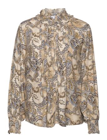 Riina-Cw - Skjorte Beige Claire Woman