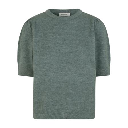 Modström Rhondamd o-neck , Blauw , Dames , Maat: S Truis