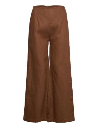 Ottavio Pants Vide Bukser Brun Faithfull The Brand