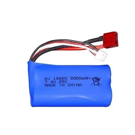 2S 7.4V 3000mah lipo-akku 18650 Wltoysille 144001 A959-B A969-B A979-B K929-B 12428 12423 10428 Q39 RC auton varaosat
