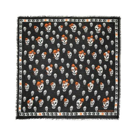 Alexander McQueen Halstørklæde Sort, Dame Tørklæder, Størrelse: ONE Size