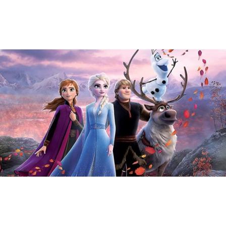 Puslespill 1000 Brikker 75 X 50 Cm Puslespill For Voksne Klassiske Puslespill - Frozen Filmplakat-0010 - Leke Voksne Barn 1000 Brikkers Puslespill