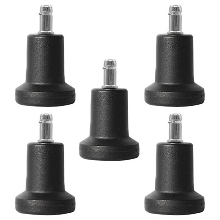 5-pack Ersättningshjul Kontorsstol Hjul Svängbara Hjul Fasta Fötter Golvglid Kontorsstol Hjul Hemmakontorsstol Hjulstopp