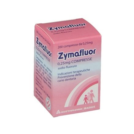 Zymafluor 200 Compresse 0,25mg