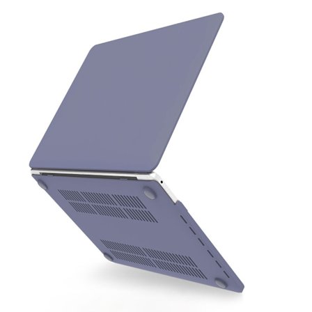 Beskyttende deksel til MacBook med hardt deksel Mørk lilla