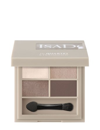IsaDora The Eyeshadow Quartet 04 Cappuccino - Brown - 3.5 G