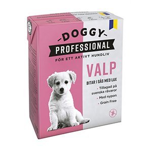 Doggy Proffesional Hvalp, Vådfoder, 370g