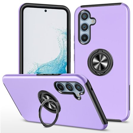 Samsung Galaxy S24+ Finger Ring Stativ Hybrid Deksel