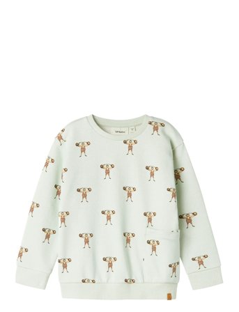 Nmmjobo Ls Loose Sweat Lil Green Lil'Atelier