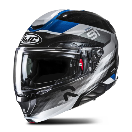 Modularhelm HJC RPHA 91 Madal Schwarz/Blau S