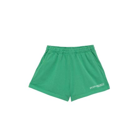Sporty & Rich Korte Broek , Groen , Dames , Maat: S
