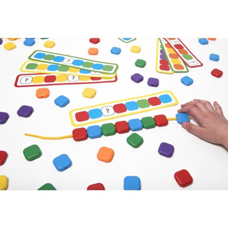 Snörpärlor i olika färger 126/fp - Lyreco - Skola och förskola - Lekmaterial - Bygglek, konstruktion och mosaik