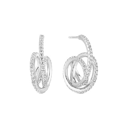 Sif Jakobs Jewellery Spirale Piccolo Earrings Örhängen Dam Vit SMALL