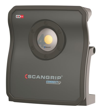 SCANGRIP NOVA 4 CONNECT Arbeidslampe med Bluetooth, uten batteri og lader, Belysning