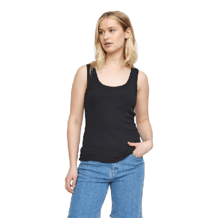 Soft Rebels Srfenja Tank Top - Black T-shirts & toppar Dam Svart XL