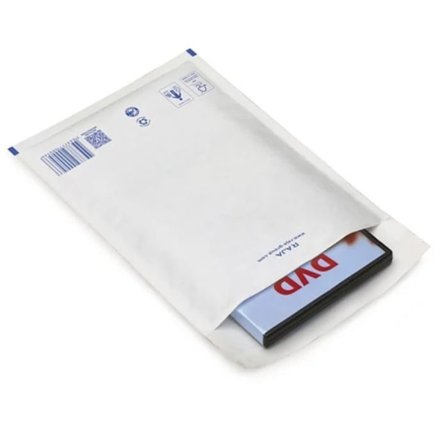 Vadderad papperspåse - 18 x 26 cm