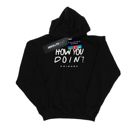 Friends Boys How You Doin? Hoodie 12-13 år Svart