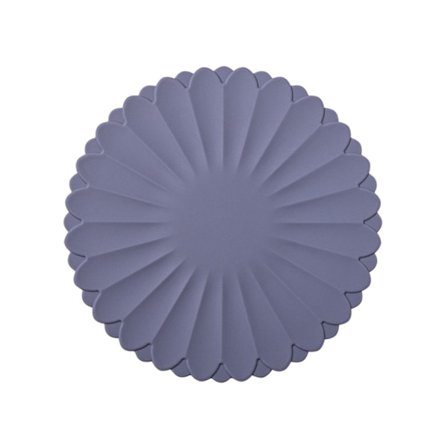 Bordsunderlägg Värmebeständig Slitbeständig Anti- skållning Matsal Kök Kopp Skål Kruka Isoleringsdyna för att hålla tallrikar-18cm Grå unikt värde