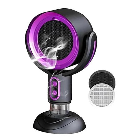 Luftrenserblæser, aftageligt og vaskbart filter, bærbar røgfjernelsesblæser til røg, røgfjernende luftrenserblæser (FMY)