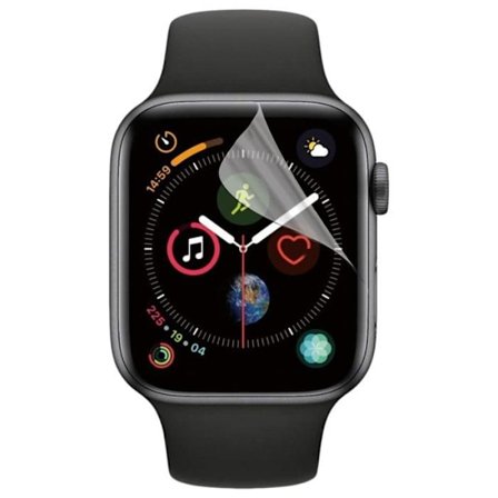 Näytönsuojus Watch Serie 4 - 44mm [Pakkaus 6] Kestävä Ultra Ohut Muovikalvo Phonillico