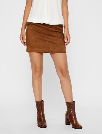 Vero Moda Vmdonnadina Short Skirt Ga Noos - Brown - XS