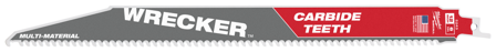 Milwaukee TCT WRECKER Tigersavblad 6T, 5-pak 300 mm, Maskintilbehør & forbrugsvarer