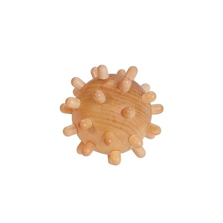 Croll & Denecke Wooden Massage Ball, Sport & Velvære, Yogaudstyr, Massagebolde
