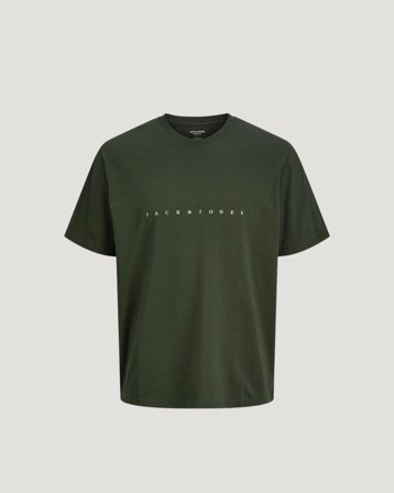 Jack & Jones JJESTAR JJ TEE SS JNR Grön T-shirts Kille - Kids Brand Store