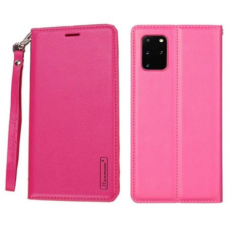 HANMAN Plånboksfodral - Samsung Galaxy S20 Plus Rosaröd