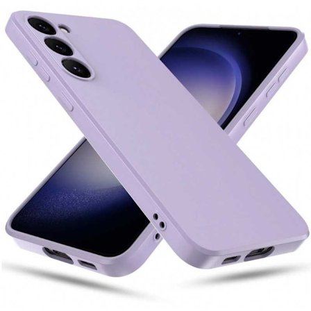 Samsung S23 FE Gummieret mat Shell Liquid - Lilla