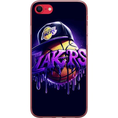 Yhteensopiva Puhelinkuori Apple iPhone SE (2022) Lakers Basket NBA Basketball USA
