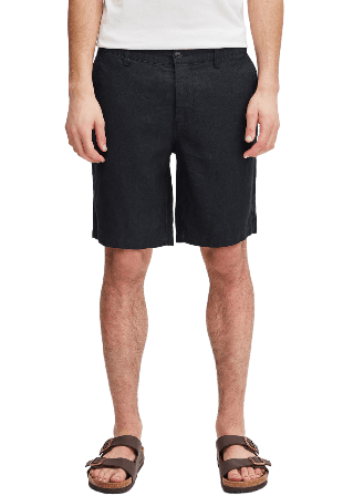 Casual Friday CFPANDRUP 100% linen shorts Short Herr Svart XL