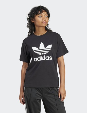 adidas Originals Trefoil Tee - Black - S