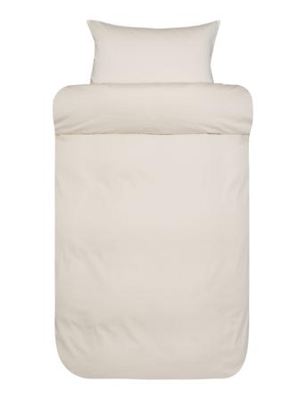 Harmoni St Washed Sateen Bed Set Home Textiles Bedtextiles Bed Sets Beige Høie Of Scandinavia