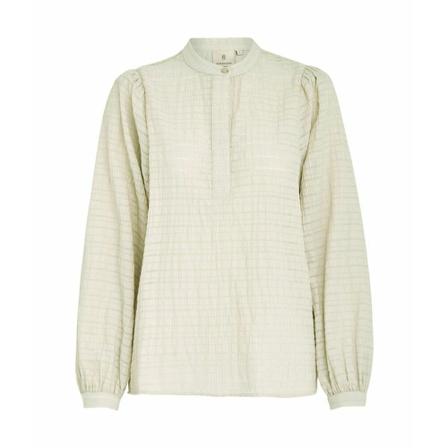 Peppercorn, Peppercorn Hawa Lissie Shirt Oyster Gray Beige, Dames, Maat:S