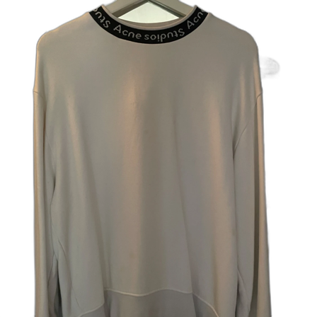 Vit långärmad tröja Acne Studios