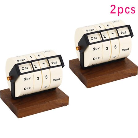 Rotary Evigvarende Kalender i Tre, Nedtellingskalender for Skrivebord