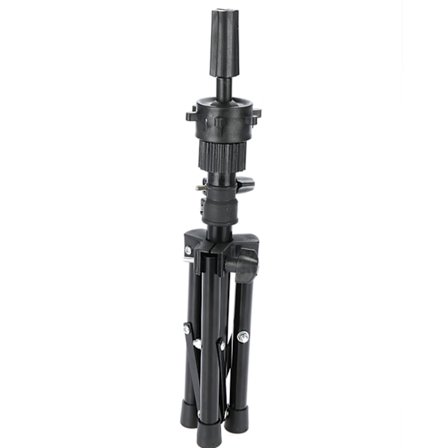 frisør træningshoved holder salon model mannequin hoved stativ sort