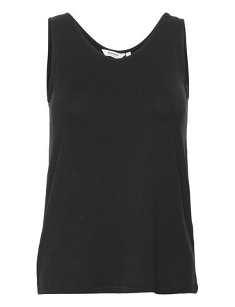 Byrexima Tank Top T-shirts & Tops Sleeveless Musta B.young