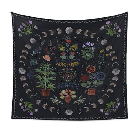 130x150cm Mandala seinävaate luonnonkoristeisiin Peitto Huopa Kotiin Olohuoneeseen Makuuhuoneeseen Asuntolan sisustukseen(E)