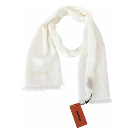 Missoni Scarf , Wit , Heren , Maat: ONE Size Sjaals