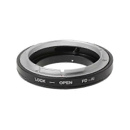 Fd-ai Mount Adapter Ring För Canon Fd Objektiv Till Nikon F D7100/ D600/ D3200/ D800